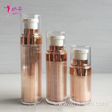 Acrylic Airless Bottle with lattice for Cosmetic Packaging